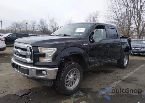2017 Ford F-150 Xlt из США, поврежденный, VIN 1FTEW1EG4HFA87880